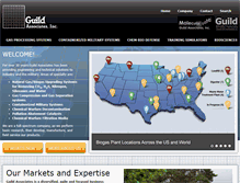 Tablet Screenshot of guildassociates.com